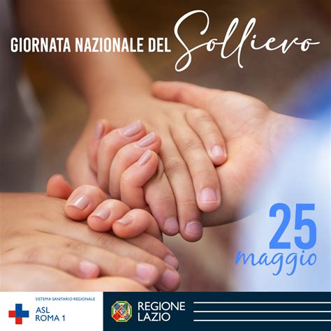 25 maggio Giornata Nazionale del Sollievo