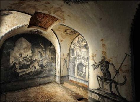 crypt paintings discovered  prague art history news  bendor