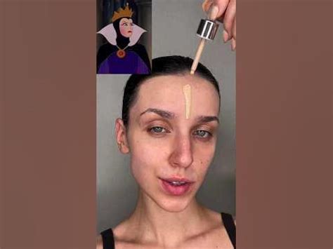 Злая Королева из Белоснежки🍎 #грим #белоснежка - YouTube