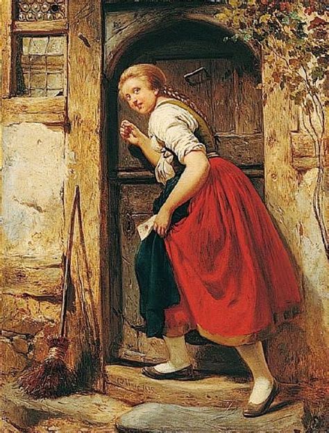 Художник Карл Вильгельм Хюбнер. | Global gallery, Painting, Painting prints