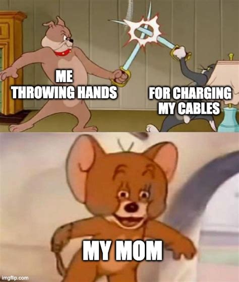 Tom and Jerry swordfight - Imgflip
