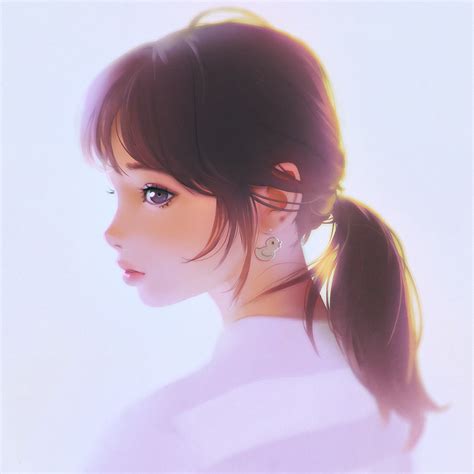 Ponytail by Kuvshinov-Ilya on DeviantArt