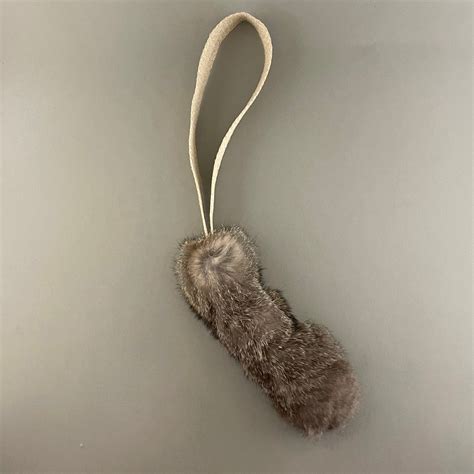 Rabbit Fur Dog Toy With Natural Hemp Handle for Dog Training - Etsy Canada