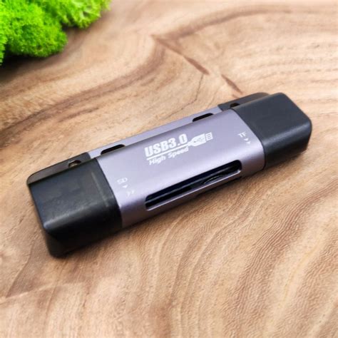 Универсальный картридер USB 3.0/ Micro-USB/ Type-C на SD/ MicroSD, цена ...