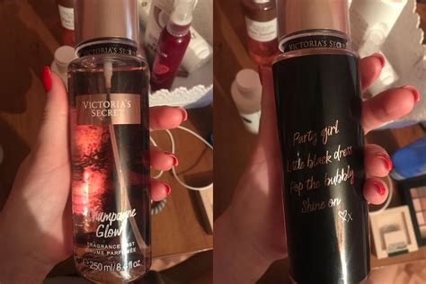 Спрей-мист для тела и волос Champagne Glow Victoria's secret ...
