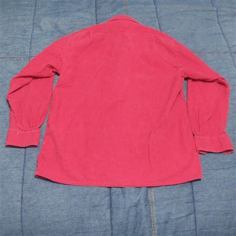 Vintage Marlboro Red Corduroy Button up! This thing... - Depop