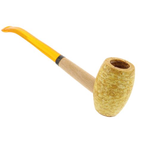 Mizzou corn cob pipe (bent stem) - La Pipe Rit