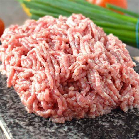 lean minced pork grade aa kg oceanwaves sg