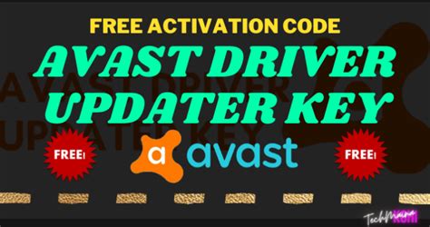 Avast Driver Updater Key: FREE Activation Code [2025] » TechMaina