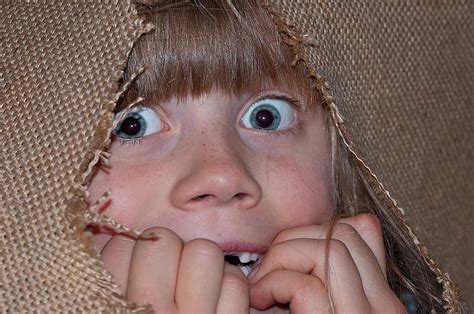 person, human, girl, child, eyes, face, frightened, scared, anxious ...