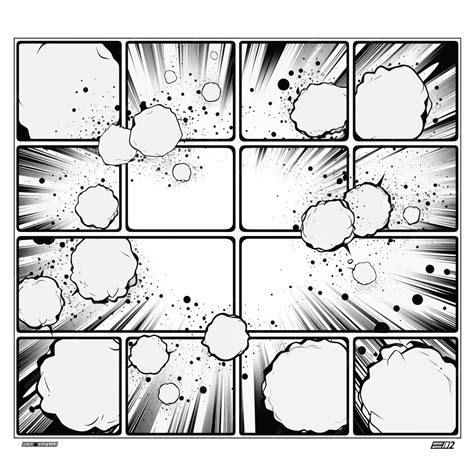 Premium AI Image | a black and white comic strip with a comic strip in