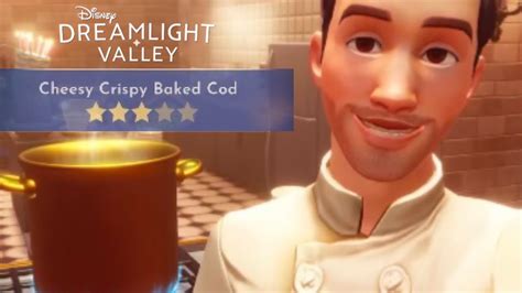How to make Cheesy Crispy Baked Cod Recipe - Disney Dreamlight Valley