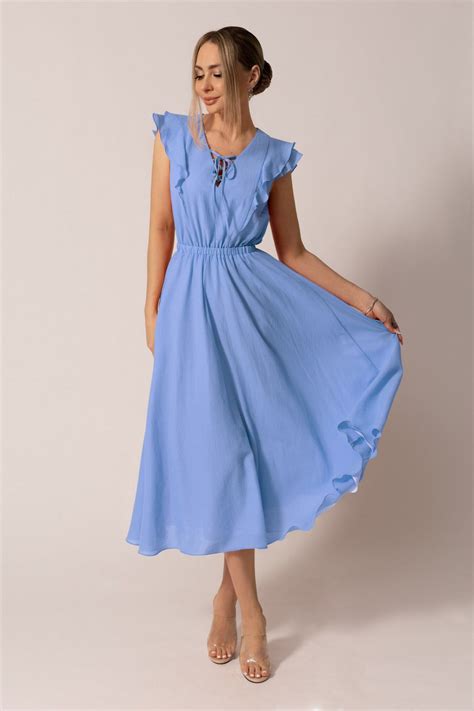 Golden Valley 44031 синий | Платье Golden Valley купить за 5955₽