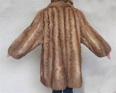 Guanaco fur coat - Made in Italy - Catawiki