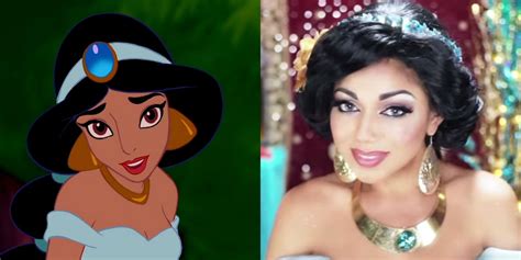 Princess Jasmine Makeup Tutorial - Kim Kardashian Gets Princess Jasmine
