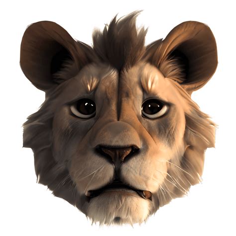 Lion Face Graphic · Creative Fabrica