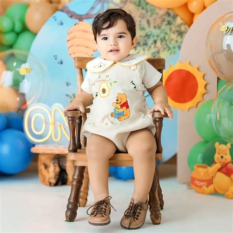 Roupa Do Urso Pooh - O ursinho Pooh mais lindo 🧸🍯 | Roupa do ursinho pooh para aniversário ...