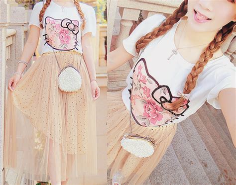 kitty braid! | Fashion, Everyday cosplay, Korean fashion