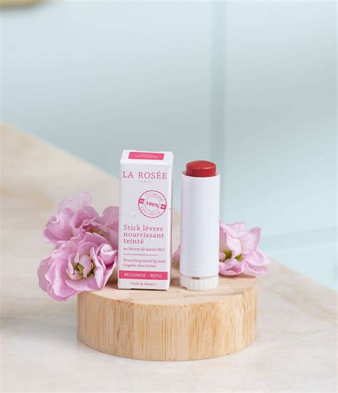 Recharge Stick lèvres nourrissant teinté | La Rosée cosmétiques