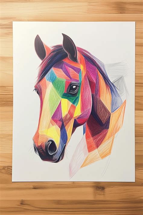 Foto De Um Cavalo Para Desenhar - 6