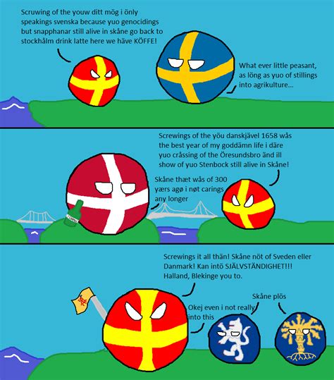 Scanian nationality : polandball