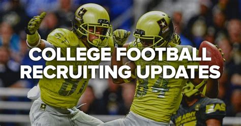 latest college football recruiting news