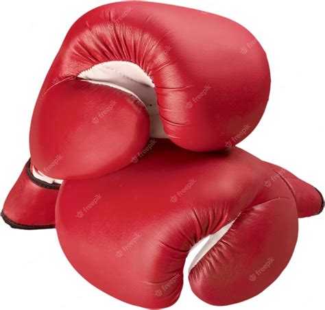 Premium Photo | Red boxing gloves isolated