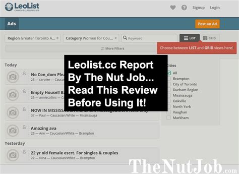 LeoList.cc Gets Reviewed By An Honest, But Crazy Guy