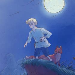 Иллюстрация Дюймовочка в стиле 2d, графика, книжная графика
