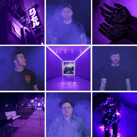 Band Aesthetics - Fall Out Boy / Mania - Purple - Wattpad