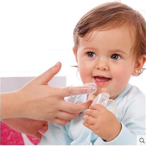 3pcs Useful Oral Health Kids Baby Infant Soft Silicone Finger ...