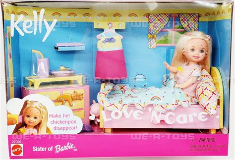 Barbie Love 'N Care Kelly Sister of Barbie Doll & Playset Mattel 2000
