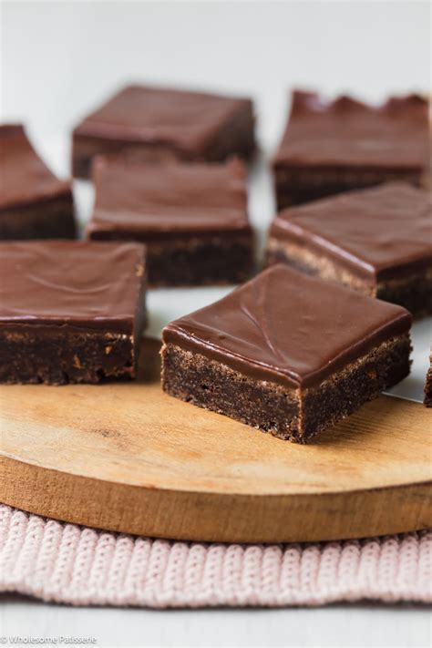 easy chocolate slice recipe wholesome patisserie