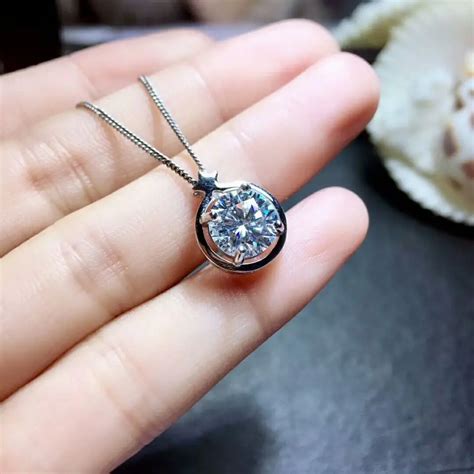 MeiBaPJ 2 карата Moissanite драгоценный камень Классический ...