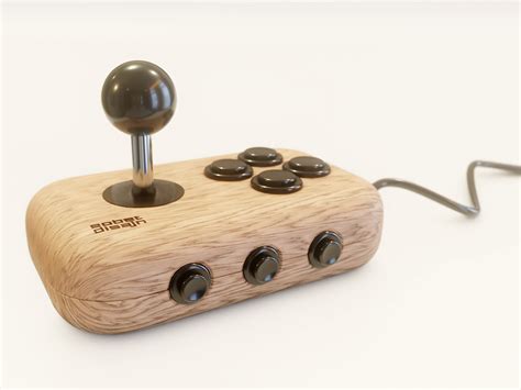 Mini arcade stick - Finished Projects - Blender Artists Community