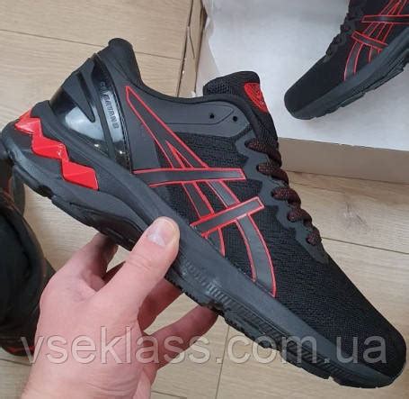 Купить Летние мужские кроссовки сетка Асикс Asics Gel Kaiano Black ...