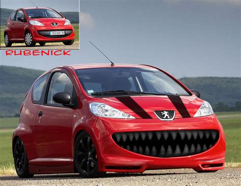 Virtual Tuning: Peugeot 107 by rubenick on DeviantArt