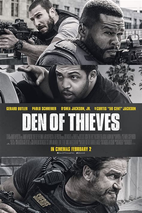 Den of Thieves (2018) - Posters — The Movie Database (TMDB)