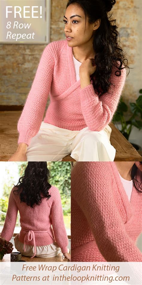 Wrap Cardigan Knitting Patterns - In the Loop Knitting