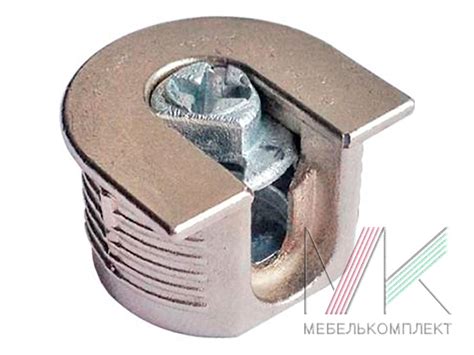 Стяжка эксцентриковая VB 35MD/16 (цинковое литье), никель Hettich (500)