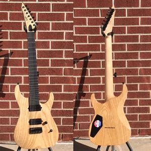 ESP Custom Shop M-7 Natural 7-String Electric Guitar 2018