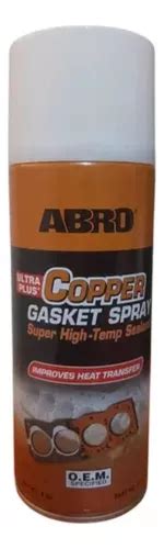 Spray Cobre Abro Copper Gasket Para Junta Cabeçote Original | MercadoLivre
