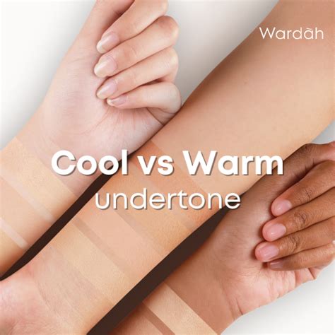 warna shade  cool  warm undertone wardah indonesia