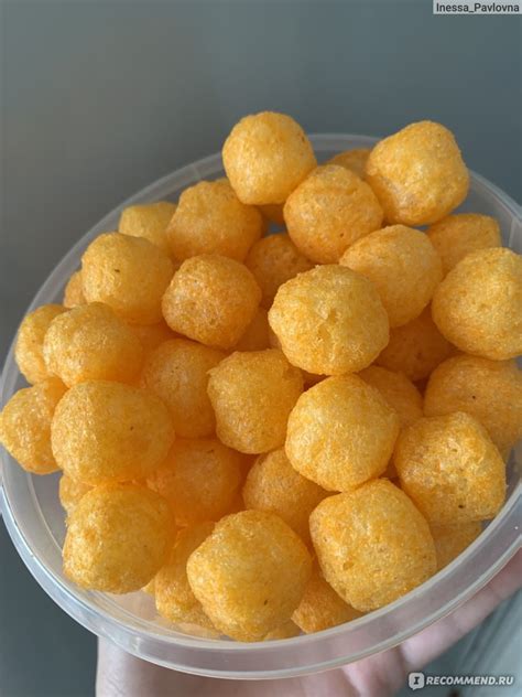Кукурузные шарики РУССКАРТ Сыр Ball со вкусом хачапури - «Эти чипсы еще ...