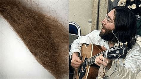 Get John’s Hair by Auction – A Lock of John Lennon's Hair Sells For ...