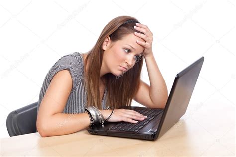 Stressed out girl — Stock Photo © anabgd #30681599