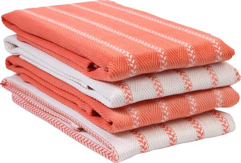 Amazon.com: Voatok Colorful Groovy Floral Spring Kitchen Towels 16x24 ...