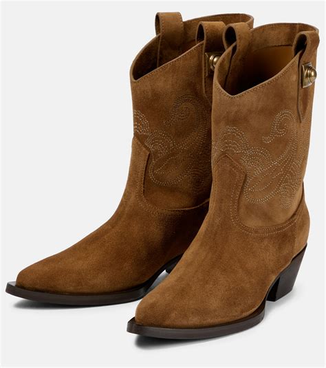 suede cowboy boots men 2