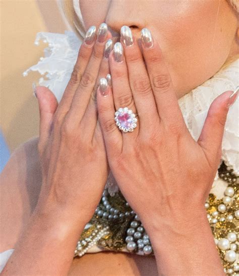 See Lady Gaga's Engagement Ring - How Much Lady Gaga's Pink Diamond ...