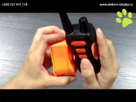 Petrainer PET618 elektronický výcvikový obojek - YouTube